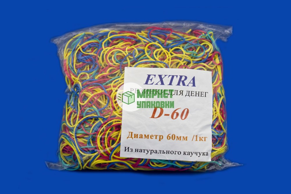 Цветной кг. Резинки Extra d30 для денег 6932519200302.